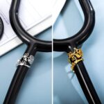 Embrace Your Healing Journey – Custom Birth Flower Stethoscope Tag – For Nurses, Doctors & Students - Image 6