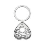 Ouija planchette pet ID tag for cats and tiny dogs