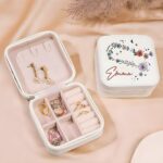 Embrace Your Stars – Zodiac Floral Constellation Jewelry Box – A Cherished Keepsake for Mom, Bride, or Bridesmaid - Image 2