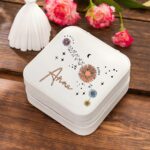 Embrace Your Stars – Zodiac Floral Constellation Jewelry Box – A Cherished Keepsake for Mom, Bride, or Bridesmaid - Image 5