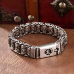 Embrace Serenity – Prayer Wheel Spinner Bracelet for Men Seeking Peace and Positive Energy - Image 2
