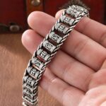 Embrace Serenity – Prayer Wheel Spinner Bracelet for Men Seeking Peace and Positive Energy - Image 5