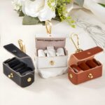 Carry Your Love Together – Custom Initial Leather Ring Bearer Pouch for Your Beloved Dog on Wedding Day - Image 9