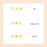 Carry Your Love Together – Custom Initial Leather Ring Bearer Pouch for Your Beloved Dog on Wedding Day - Image 10