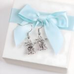 Embrace Rustic Whimsy – Sterling Silver Highland Cow Dangle Earrings – For Animal Lovers and Cherished Moments - Image 5
