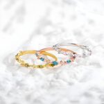 Embrace Every Moment – Custom Birthstone Marquise Ring – A Timeless Treasure for Her Special Day - Image 7