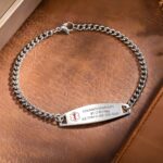 Carry Peace of Mind – Engraved Medical Alert Bracelet – For Those Who Value Safety Every Day - Image 3