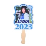 Custom graduation face fan for cherished memories