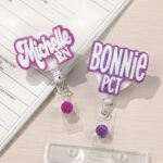 Carry Your Identity with Pride – Custom Name Badge Reel – For Nurses, Doctors & Teachers Who Shine - Image 2