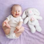 Welcome Little Ones with a Personalized Bunny Plush Toy – Soft Cuddly Keepsake with Initial & Name for Easter, Baby Showers, and Newborn Gifts - Image 8
