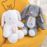 Personalized bunny plush toy for little ones