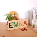 Celebrate Little Minds – Custom Wooden Name Puzzle – A Cherished Keepsake for Curious Kids - Image 2