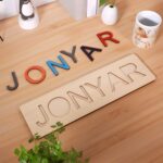 Celebrate Little Minds – Custom Wooden Name Puzzle – A Cherished Keepsake for Curious Kids - Image 3