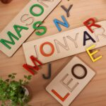 Celebrate Little Minds – Custom Wooden Name Puzzle – A Cherished Keepsake for Curious Kids - Image 4