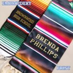 Celebrate Heritage and Achievement – Custom Mexican Graduation Stole – For Proud Graduates of 2024 - Image 3