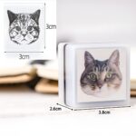 Celebrate Your Beloved Companion – Custom Pet Portrait Stamp – A Cherished Keepsake for Animal Lovers - Image 4
