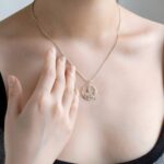 Embrace Her Story – Birthstone & Birth Flower Name Necklace – A Cherished Keepsake for Mom, Bridesmaids, and Friends - Image 4