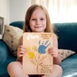 Celebrate Growth and Love – Handprint Memory Sign – For Cherished Moms and Mentors - Image 2