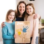 Celebrate Growth and Love – Handprint Memory Sign – For Cherished Moms and Mentors - Image 4