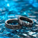 Embrace Eternal Harmony – Handmade Sterling Silver Sun & Moon Couple Rings – For Lovers United by Promise - Image 2
