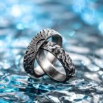 Embrace Eternal Harmony – Handmade Sterling Silver Sun & Moon Couple Rings – For Lovers United by Promise - Image 3