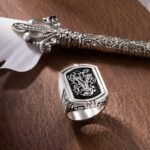 Carry His Story – Custom Double Initial Flip Signet Ring – A Meaningful Gift for Him or Dad - Image 6