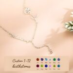 Embrace Your Story – Birth Flower & Name Necklace – A Cherished Treasure for Her Special Moments - Image 7