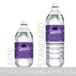 Celebrate Their Triumph – Custom Name Graduation Water Bottle Labels – For Unforgettable Graduation Parties - Image 9