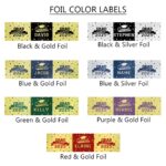 Celebrate Their Triumph – Custom Name Graduation Water Bottle Labels – For Unforgettable Graduation Parties - Image 11