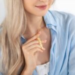 Embrace Your Story – Vertical Name & Heart Charm Necklace – A Loving Tribute for Her - Image 4