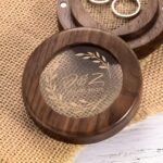 Hold Your Forever – Handcrafted Wooden Wedding Ring Box – For Lovers and Newlyweds - Image 6