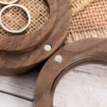 Hold Your Forever – Handcrafted Wooden Wedding Ring Box – For Lovers and Newlyweds - Image 7