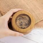 Hold Your Forever – Handcrafted Wooden Wedding Ring Box – For Lovers and Newlyweds - Image 8