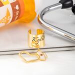 Carry Your Care with Pride – Custom Stethoscope ID Tag with Nurse Cap Charm – For Medical Heroes and Graduates - Image 3