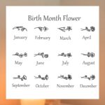 Embrace Nature's Grace – Custom Birth Flower Ring with Name – A Cherished Keepsake for Her - Image 4