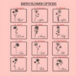 Embrace Her Story – Custom Birth Flower Jewelry Travel Case – A Cherished Keepsake for Every Special Woman - Image 7