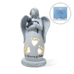 Embrace Their Spirit – Angel LED Candle Holder Statue – A Tender Tribute for Pet Loss - Image 2