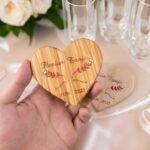 Where Two Hearts Meet – Handcrafted Wooden Magnetic Ring Box – A Cherished Keepsake for Newlyweds - Image 3