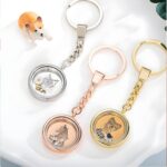 Carry Their Spirit Close – Custom Pet Fur Locket Keychain – For Cherished Pet Lovers - Image 2