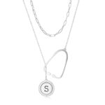 Embrace Healing Journeys – Custom Initial Stethoscope Necklace – For Medical Graduates and Caregivers - Image 9