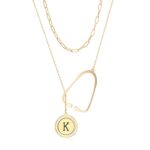 Custom initial stethoscope necklace for medical graduates