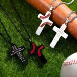 Carry Faith and Passion Close – Custom Bible Verse Cross Necklace for Boys Celebrating Milestones - Image 5