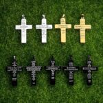 Carry Faith and Passion Close – Custom Bible Verse Cross Necklace for Boys Celebrating Milestones - Image 7