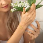 Embrace Your Story – Custom Name & Birth Flower Bracelet – A Cherished Keepsake for Her Special Moments - Image 4