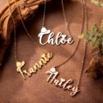 Embrace the Spirit of the West – Custom Name Necklace with Cowboy Hat & Heart – For Friends Who Cherish Cowboy Style - Image 3
