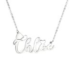 Embrace the Spirit of the West – Custom Name Necklace with Cowboy Hat & Heart – For Friends Who Cherish Cowboy Style - Image 9