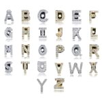 Spark Your Style – Custom Initial Zircon Letter Grillz – For the Bold Hip-Hop Enthusiast - Image 2
