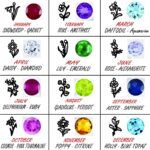 Embrace Your Story – Birth Flower & Birthstone Stud Earrings – A Cherished Treasure for Her Special Day - Image 6