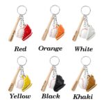 Carry the Game Close – Engraved Mini Baseball Bat Keychain – For Coaches, Dads & Baseball Devotees - Image 2