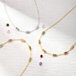 Carry Your Loved Ones Close – Custom Square Birthstone Necklace – A Cherished Keepsake for Mom and Grandma - Image 2